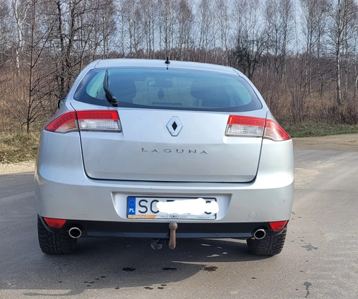 Renault Laguna cena 16500 przebieg: 173372, rok produkcji 2008 z Częstochowa małe 56